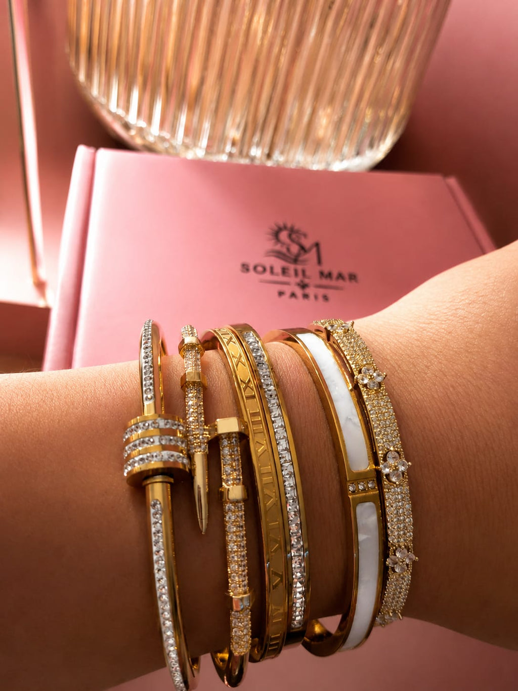 Bracelets Luxe Doré Éclat 6